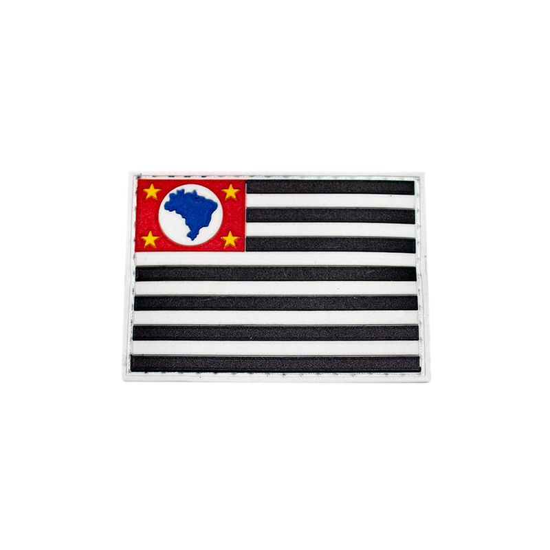 Patch emborrachado Bandeira do Brasil