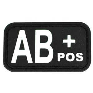Patch Emborrachado Tipo Sanguíneo Rh Ab+