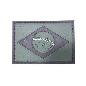 Patch Emborrachado Bandeira do Brasil - Verde