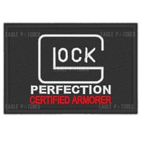 Patch Bordado Glock - Certified Armorer