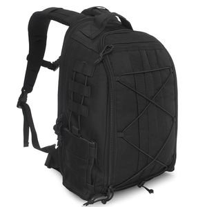 Mochila Wolf Attack Grayman Full Black - Ballistic Nylon Zíper Ykk®