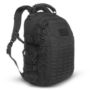 Mochila Wolf Attack Edc Preta Cordura 1000d Zíper Ykk®