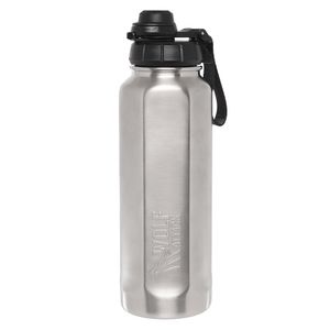 Garrafa Térmica Wolf Attack Hex 1000 - Inox - sem Caixa