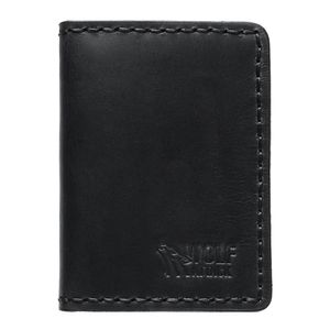 Carteira de Couro Wolf Attack Buffalo - Full Black