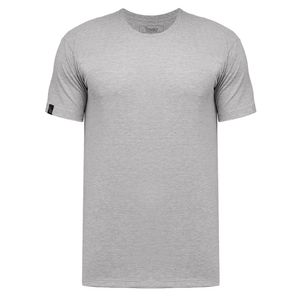 Camiseta Lisa Wolf Attack Cinza