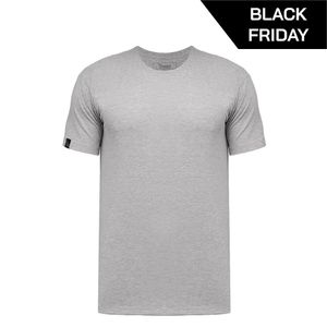 Camiseta Lisa Wolf Attack Cinza