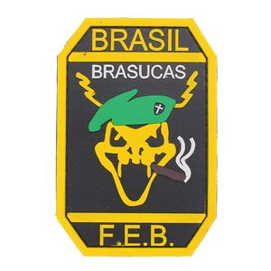 Patch Emborrachado F.E.B. Brasucas