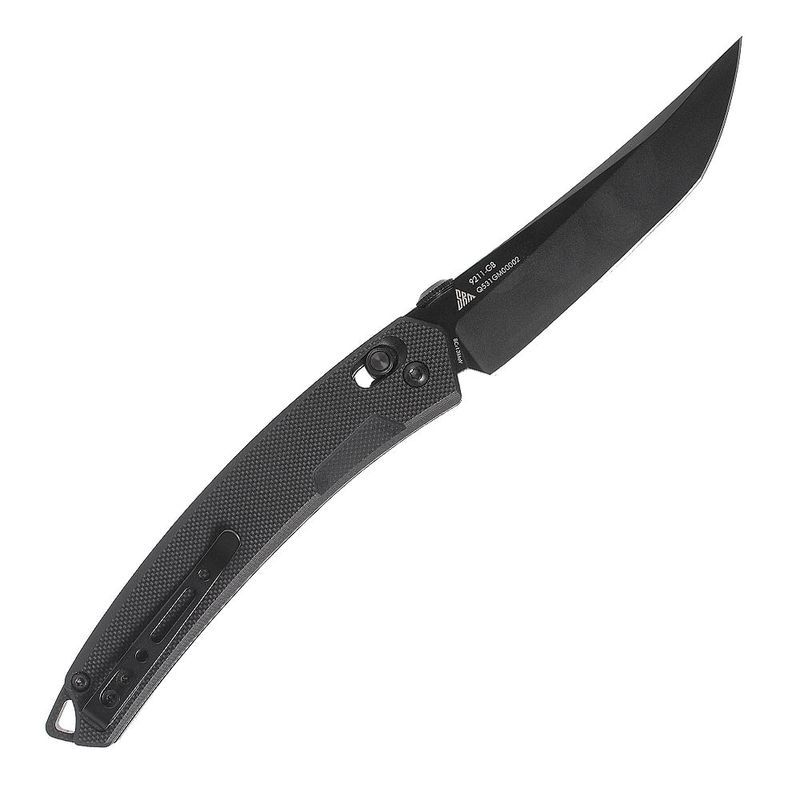 Canivete Wolf Attack 9211 Full Black By Srm - Wolf Attack
