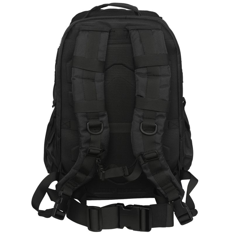 Mochila Wolf Attack Grayman Full Black - Ballistic Nylon Zíper Ykk